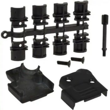 Norcomp D-Sub バックシェエル 971 シリーズ 15 極 高密度D-Sub， 黒， 971-015-040R011 - NORCOMP