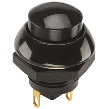 Otto 押しボタンスイッチ， モーメンタリ， パネルマウント， SPDT， P9-613122W Otto