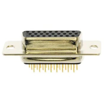 Norcomp D-subコネクタ， 26極， メス， パネルマウント， 180-026-213R001 NORCOMP