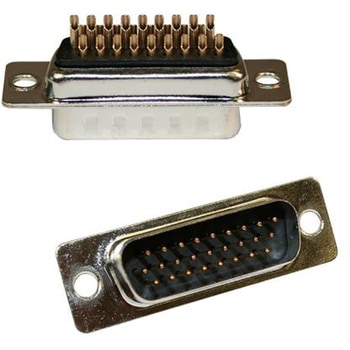 Norcomp D-subコネクタ， 15極， オス， パネルマウント， 180-015-103L001 NORCOMP