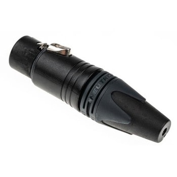 Neutrik XLRコネクタ メス 4極 ストレート ケーブルマウント NC4FXX-BAG ニッケルの上に銀めっき - NEUTRIK