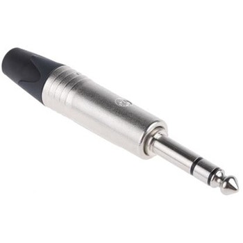Neutrik フォーンコネクタ 6.35 mm ケーブルマウント ステレオ NEUTRIK