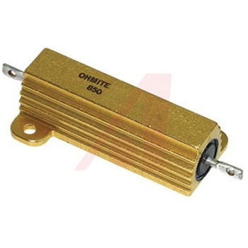 850F25RE Ohmite シャーシ取り付け抵抗器，50W，25Ω，±1% OHMITE