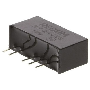 Recom DC-DCコンバータ Vout：5V dc 22.8 → 25.2 V dc， 1W， RY-2405S - RECOM