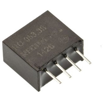 Recom DC-DCコンバータ Vout：3.3V dc 4.5 → 5.5 V dc， 1W， RO-053.3S RECOM