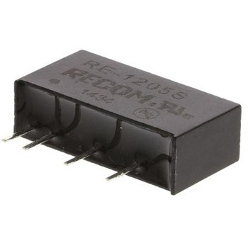 Recom DC-DCコンバータ Vout：5V dc 10.8 → 13.2 V dc， 1W， RE-1205S RECOM