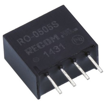 Recom DC-DCコンバータ Vout：5V dc 4.5 → 5.5 V dc， 1W， RO-0505S RECOM