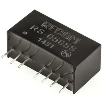 Recom DC-DCコンバータ Vout：5V dc 4.5 → 9 V dc， 2W， RS-0505S RECOM