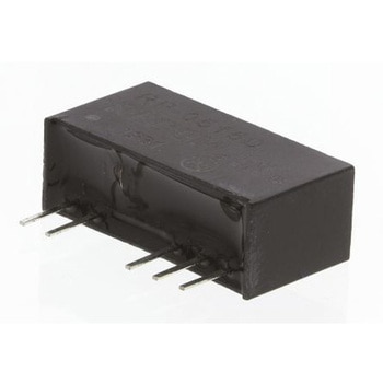 Recom DC-DCコンバータ Vout：±15V dc 4.5 → 5.5 V dc， 1W， RP-0515D RECOM