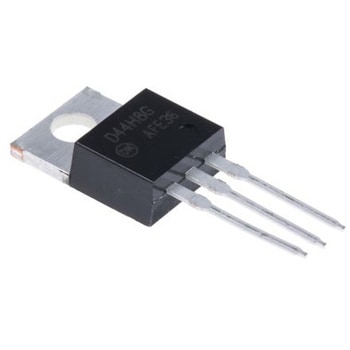 onsemi トランジスタ， NPN， スルーホール， 10 A， D44H8G onsemi