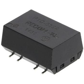 Recom DC-DCコンバータ Vout：±24V dc 4.5 → 5.5 V dc， 1W， R1D-0524 RECOM