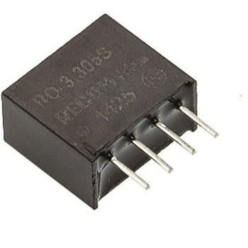 Recom DC-DCコンバータ Vout：5V dc 2.97 → 3.63 V dc， 1W， RO-3.305S RECOM