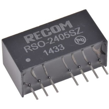 Recom DC-DCコンバータ Vout：5V dc 9 → 36 V dc， 1W， RSO-2405SZ RECOM