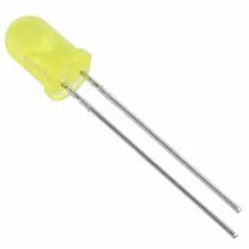 ROHM LED， 黄-緑， スルーホール実装， 3 mm 砲弾型 (T-1)， SLR-322MG3F ROHM