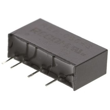 Recom DC-DCコンバータ Vout：5V dc 4.5 → 5.5 V dc， 1W， REE-0505S RECOM