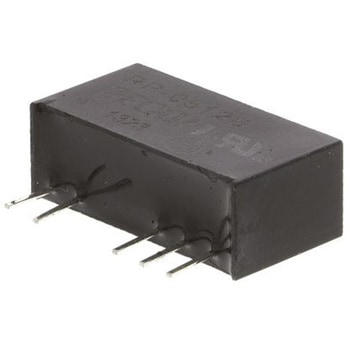 Recom DC-DCコンバータ Vout：±12V dc 4.5 → 5.5 V dc， 1W， RP-0512D RECOM