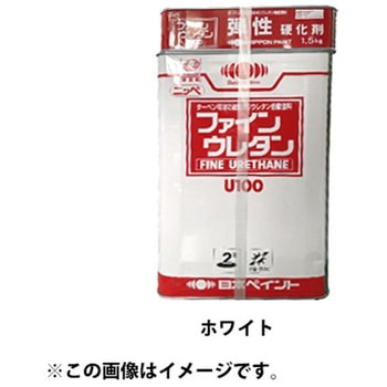 弾性ファインウレタンU100 ホワイト セット ニッぺ(日本ペイント)