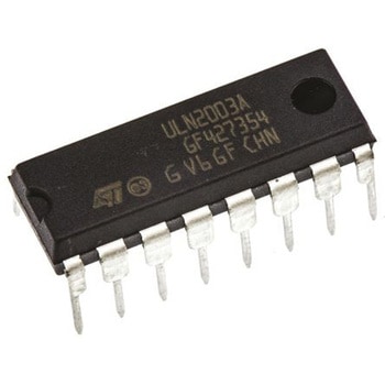 ULN2003A STMicroelectronics NPN _[ggWX^C 50 VC 500 mAC 16-Pin PDIP STMicro 1Zbg(25) ULN2003A 02198458