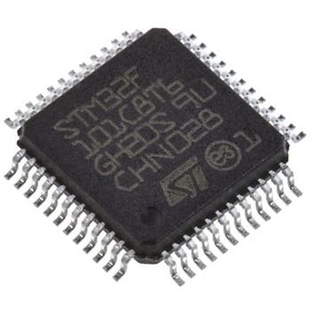 STM32F101C8T6 STMicroelectronics マイコン STM32F1， 48-Pin LQFP STM32F101C8T6 STMicro