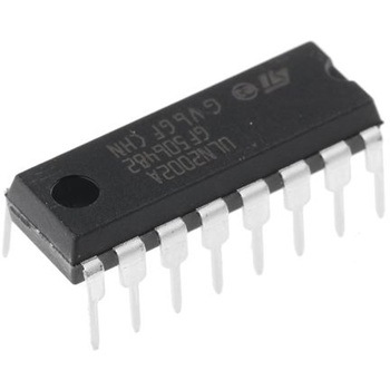 ULN2002A STMicroelectronics NPN _[ggWX^C 50 VC 500 mAC 16-Pin PDIP STMicro 1Zbg(25) ULN2002A 02200287