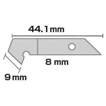 XB13 P-450替刃 オルファ 刃幅8mm 1箱(5枚) XB13 - 【通販モノタロウ】