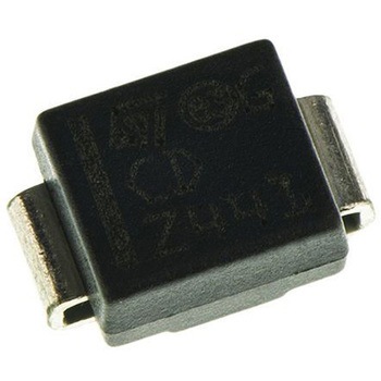 STMicroelectronics TVSダイオード， 単方向， 表面実装， 13.7V， SMAJ6.0A-TR STMicro