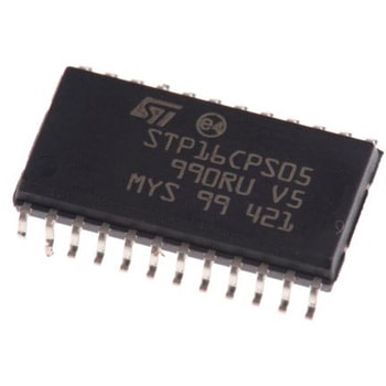 STMicroelectronics LEDドライバ IC， 100mA 24-Pin SOIC STMicro
