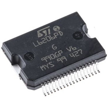 STMicroelectronics モータドライバIC， 36-Pin PowerSO ブラシ付きDC STMicro