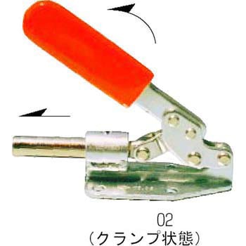 No.02 横押し型クランプ 1個 カクタ 【通販サイトMonotaRO】