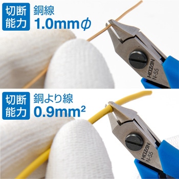 精密ニッパー ホーザン