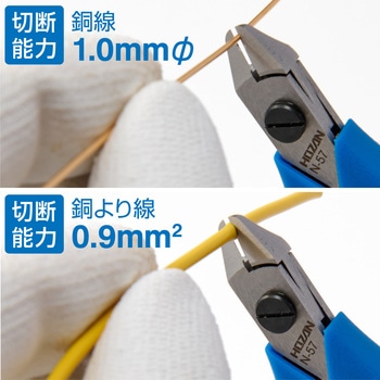 精密ニッパー ホーザン
