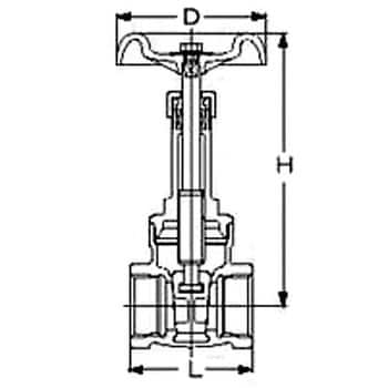 M-20A ゲート(5K) バルブ(Mシリーズ) 1個 キッツ(KITZ) 【通販サイト