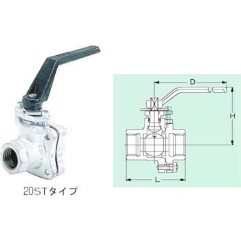 ボール k バルブ stシリーズ キッツ Kitz ボールバルブ 通販モノタロウ st