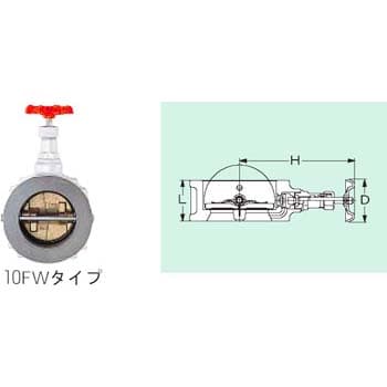 ウエハチャッキ(10K) バルブ キッツ(KITZ) チェックバルブ(逆止弁