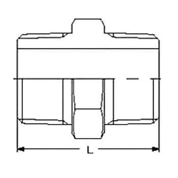 PH-25A 六角ニップル ネジ込み式管継手 1個 キッツ(KITZ) 【通販サイト