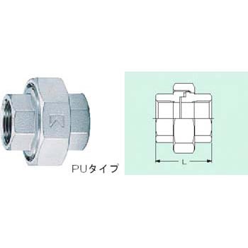 取寄商品 キッツ ステンレス継手 ユニオン PUM型 3インチ（80A） K14