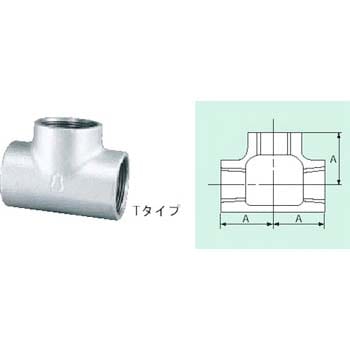 T-40A チーズ ネジ込み式管継手 1個 プロテリアル(旧 日立金属) 【通販