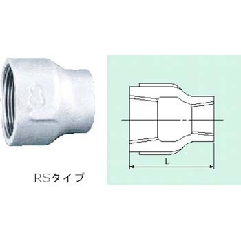 径違いソケット ネジ込み式管継手 桑名金属工業 コート継手 【通販