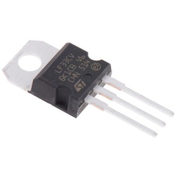STMicroelectronics 電圧レギュレータ 低ドロップアウト電圧 3.3 V， 3-Pin， LF33CV STMicro