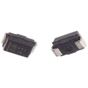 onsemi 整流ダイオード， 2A， 600V 表面実装， 2-Pin DO-214AC (SMA) シリコンジャンクション 1.25V onsemi
