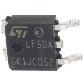STMicroelectronics 電圧レギュレータ 低ドロップアウト電圧 5 V， 3-Pin， LF50ABDT-TR STMicro