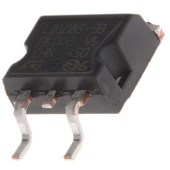 STMicroelectronics 電圧レギュレータ 低ドロップアウト電圧 3.3 V， 3-Pin， LD1085D2T33R STMicro