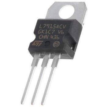 STMicroelectronics 電圧レギュレータ リニア電圧 -15 V， 3-Pin， L7915ACV STMicro