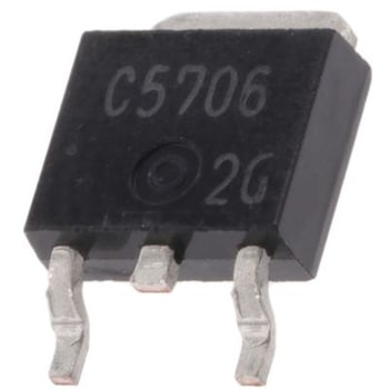 onsemi トランジスタ， NPN， 表面実装， 5 A， 2SC5706-TL-H onsemi