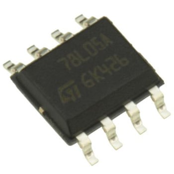 STMicroelectronics 電圧レギュレータ リニア電圧 5 V， 8-Pin， L78L05ACD13TR STMicro