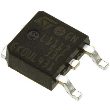 STMicroelectronics 電圧レギュレータ 低ドロップアウト電圧 3.3 V， 3-Pin， LD1117DT33CTR STMicro