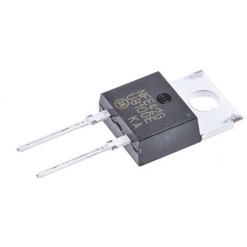 onsemi 整流ダイオード， 8A， 1000V スルーホール， 2-Pin TO-220AC シリコンジャンクション 1.8V onsemi
