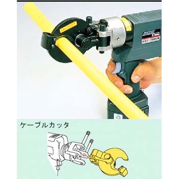 150AT-33YC 軽量小型充電油圧式多機能工具 ケーブルカッタ 1個 泉精器 