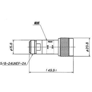 50Ω-75Ω抵抗変換型インピーダンス変換器 J P PDシリーズ スタック電子