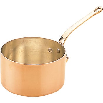 銅極厚 深型片手鍋(真鍮柄) 和田助製作所 【通販モノタロウ】